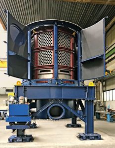 AU-MILL® during the testing phase at AUMUND workshops