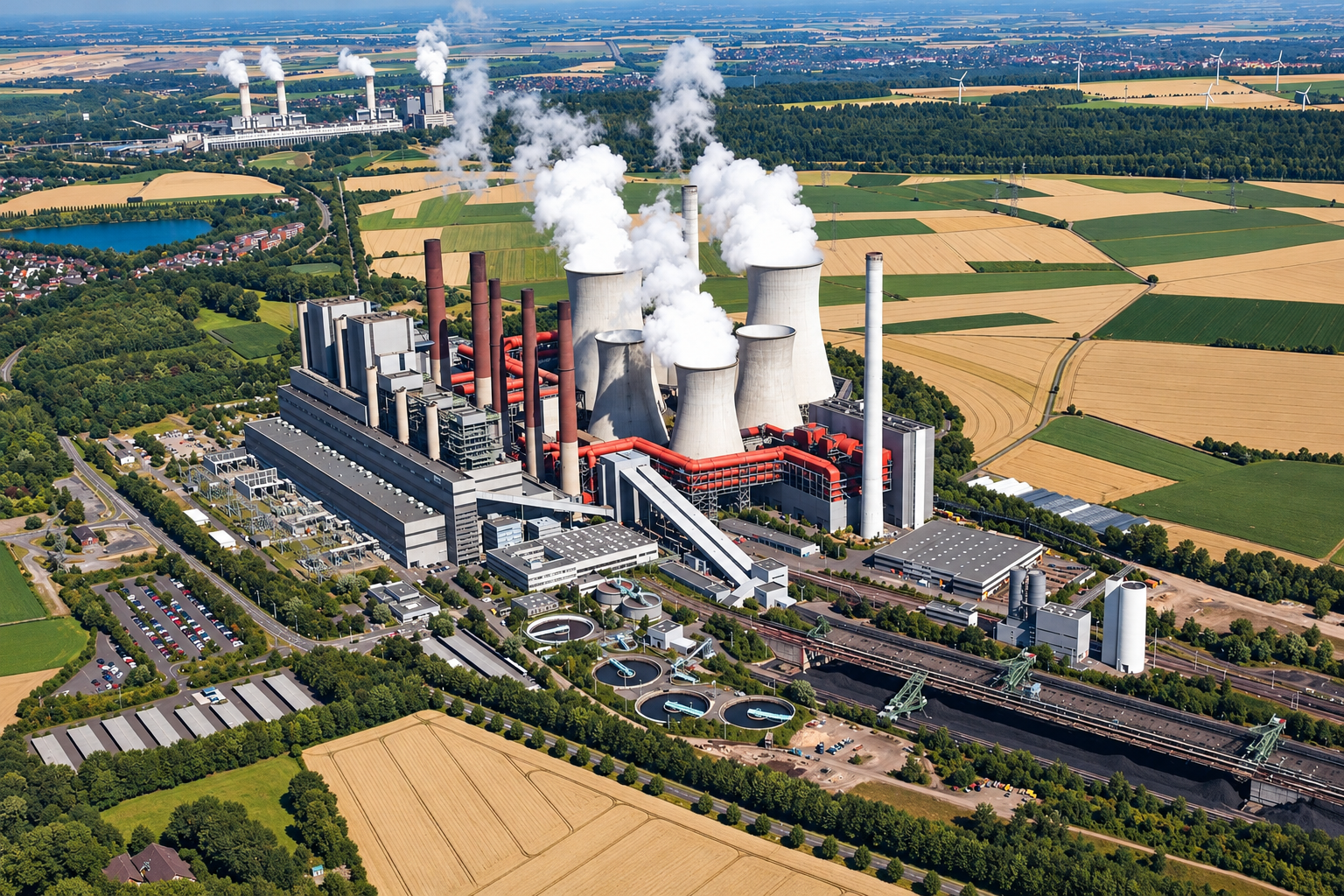 Energieerzeugung und Kraftwerke